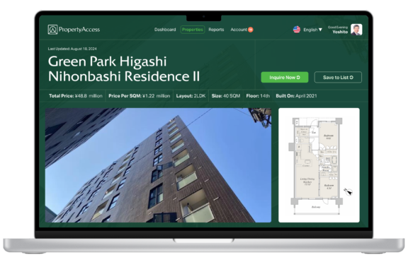PropertyAccess portal - property listing